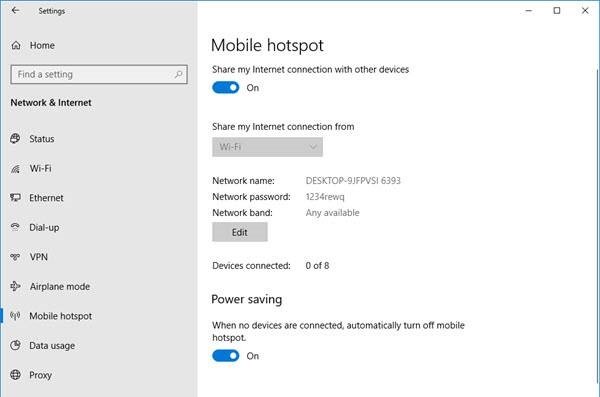 Win10系统关闭Mobile Hotspot的技巧