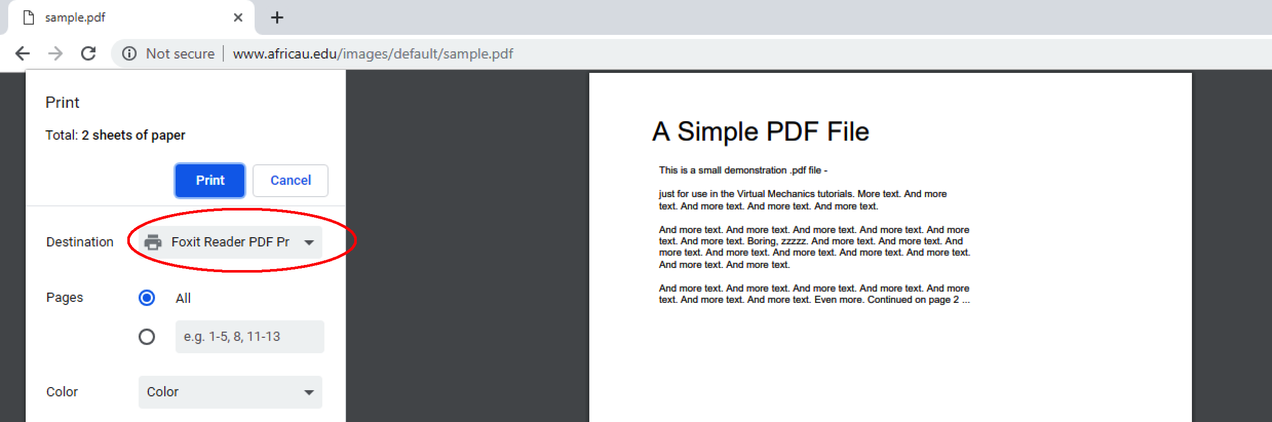 利用Foxit Reader的PDF Printer实现提权，