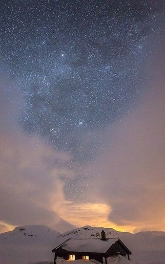 精选唯美意境的星空手机背景图片