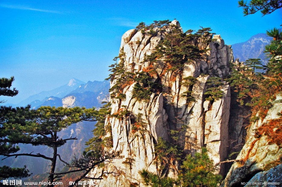 景色壮观的六安大别山唯美风景图片