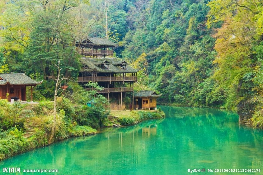 拍摄山清水秀自然风景图片赏析