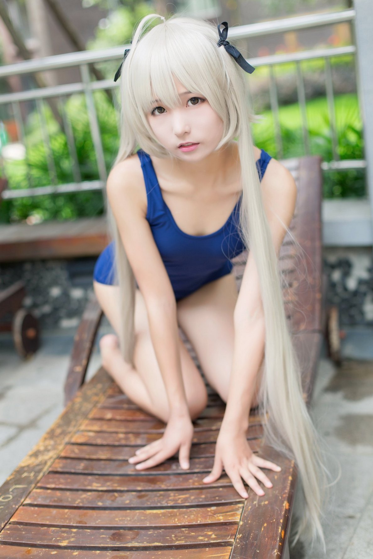 甜美可爱cosplay女孩春日野穹图片