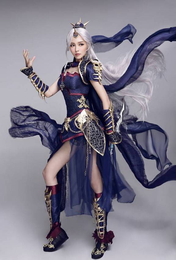 游戏代言美女唐嫣cosplay美图