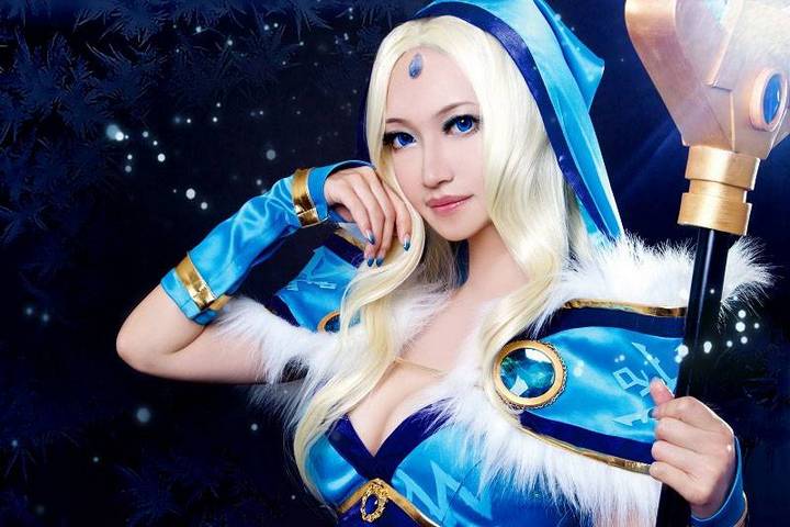 dota2冰女同人cosplay图片大全