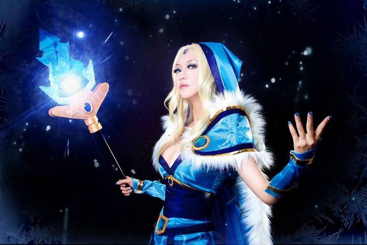 dota2冰女同人cosplay图片大全