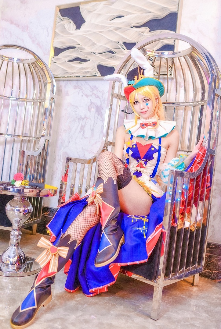 美女汐晴性感兔女郎cosplay图片