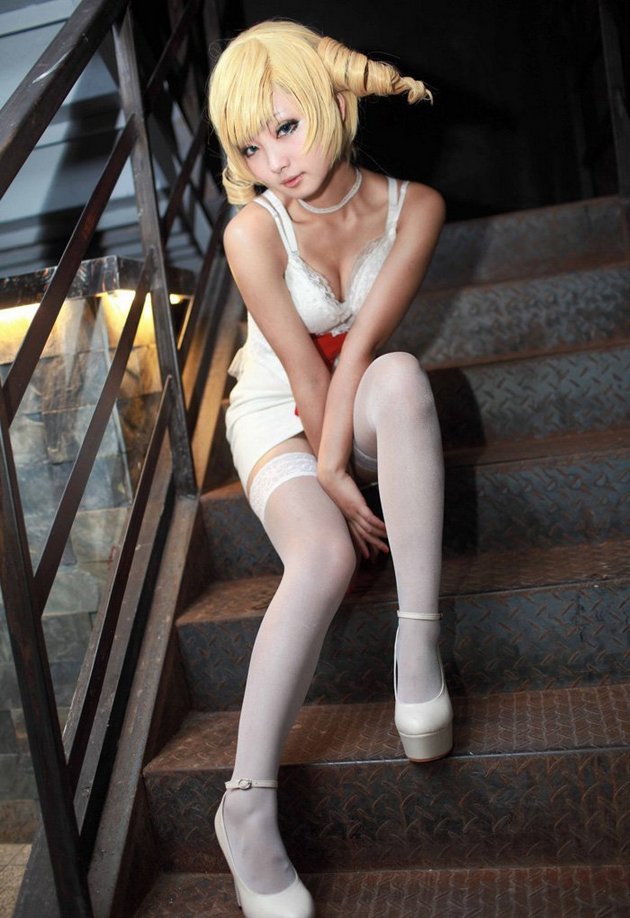 性感cosplay美女凯瑟琳妖艳写真