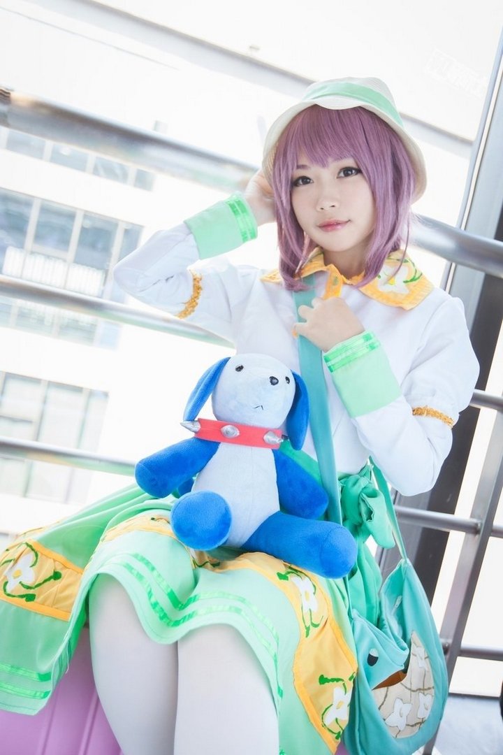 甜美可爱少女cosplay日系风格图片