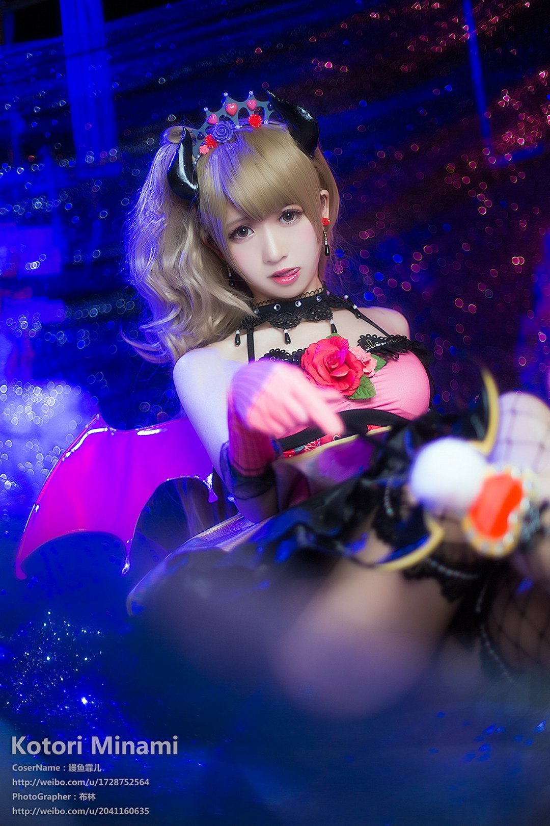 可爱大眼美女cosplay南小鸟写真图片