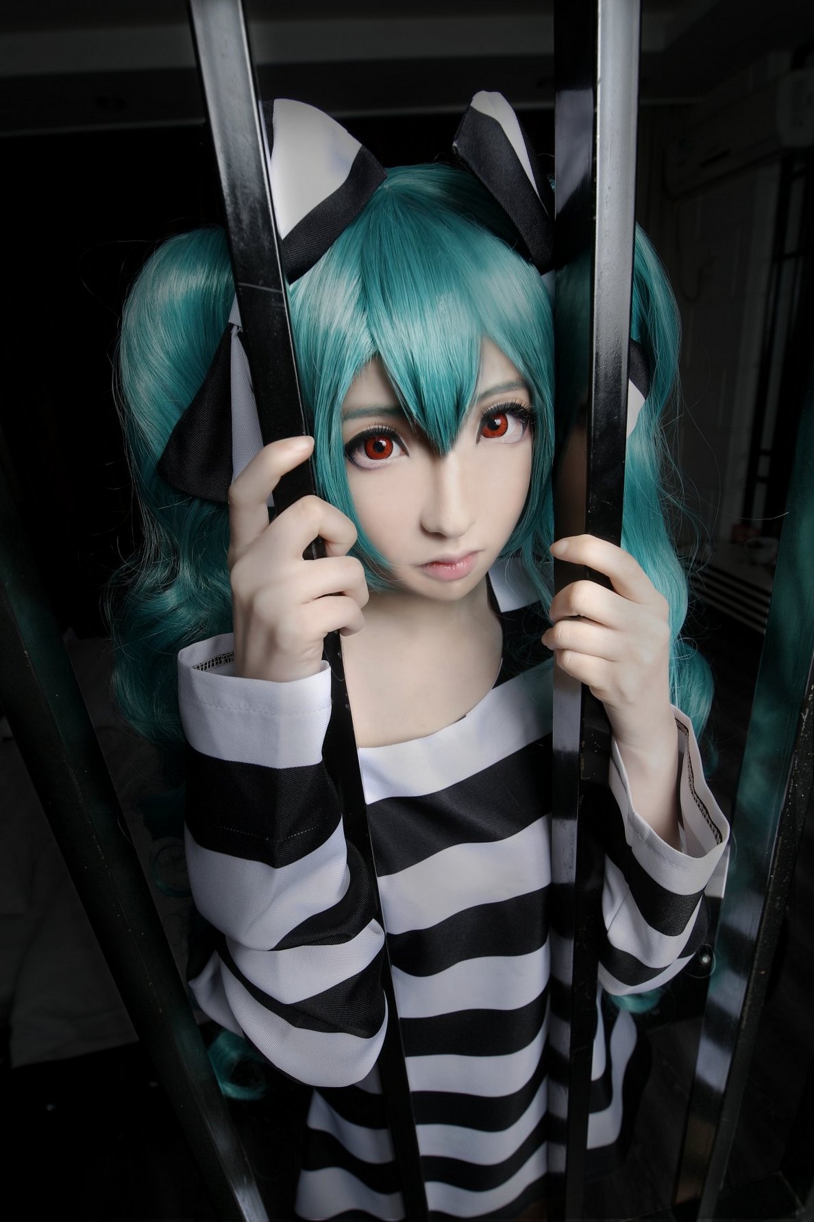 白皙美女初音未来Cosplay美照