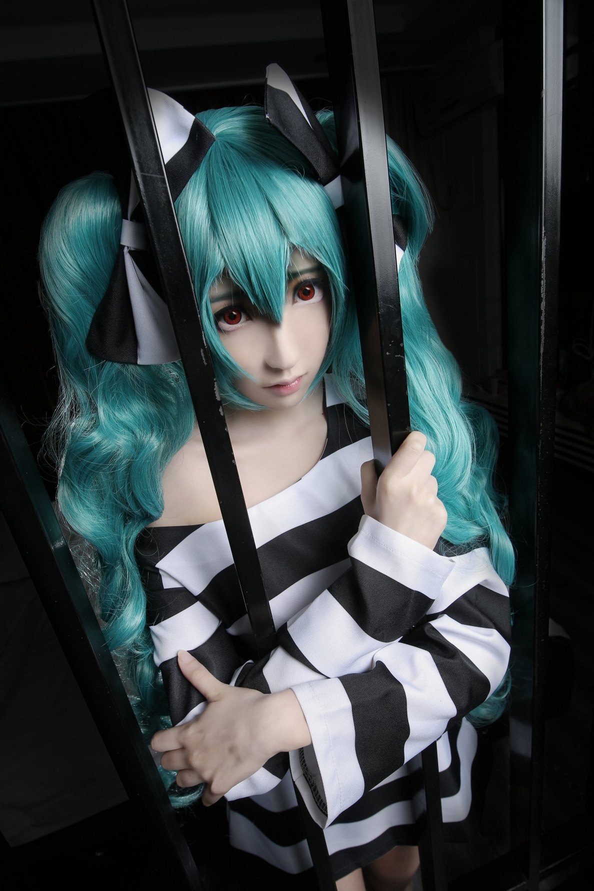 白皙美女初音未来Cosplay美照