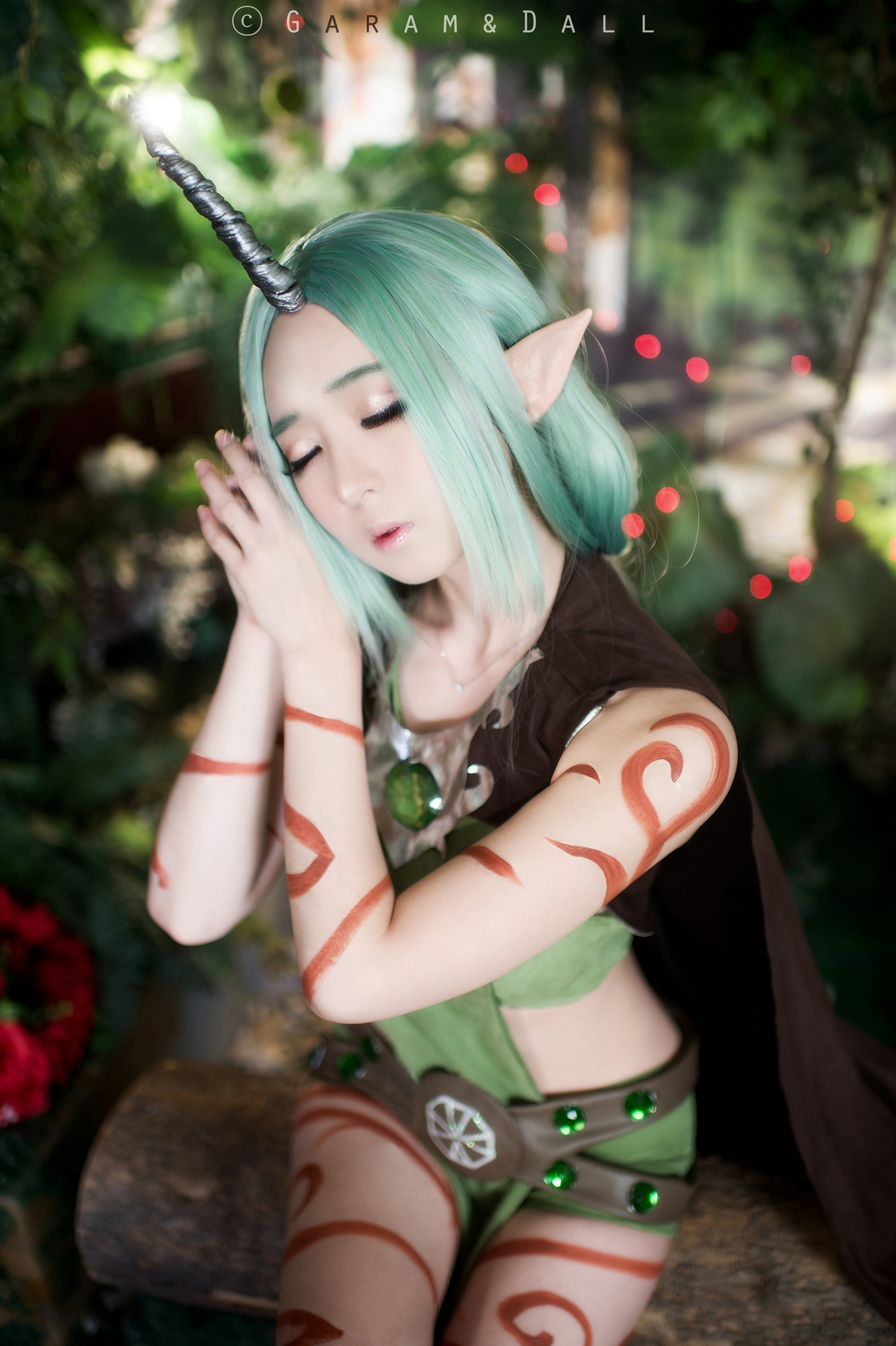 绝世美女Cosplay众星之子索拉卡图片