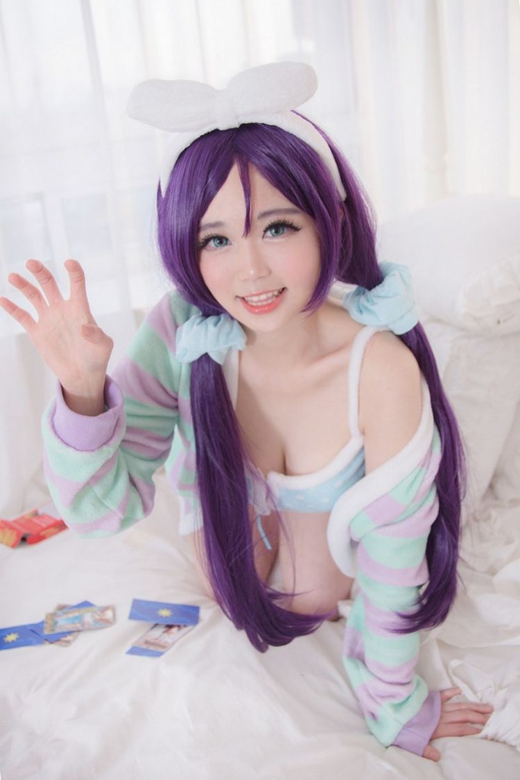 性感萌妹超级索尼子cosplay图片