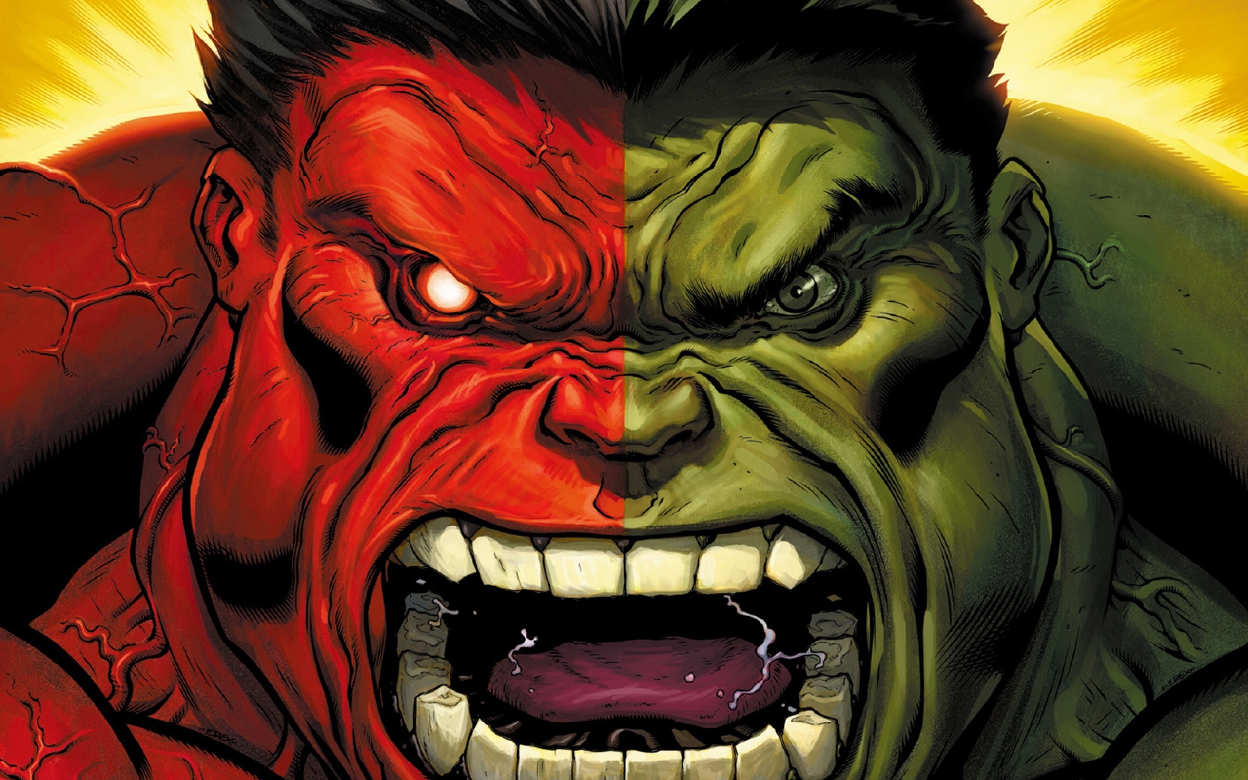 浩克（Hulk）漫画电脑壁纸