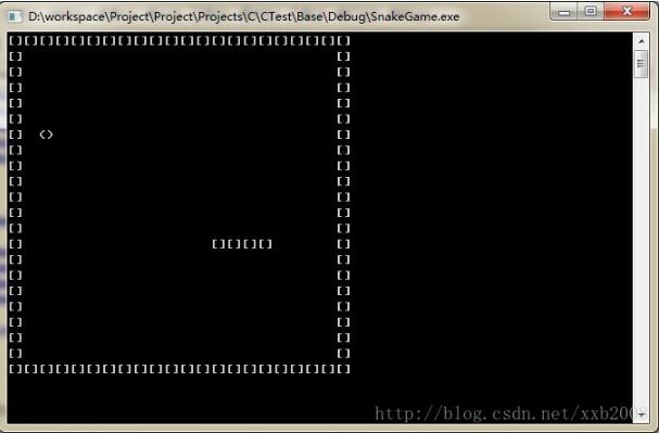 DOS简易版C语言贪吃蛇