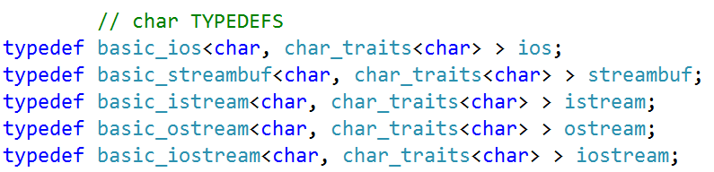 简单谈谈C++ 头文件系列之(iosfwd)