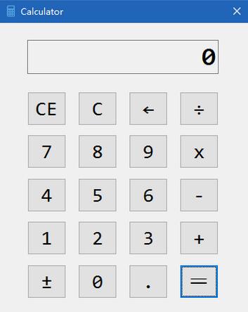 C++有限状态机实现计算器小程序