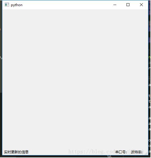 PyQt5 实现状态栏永久显示消息