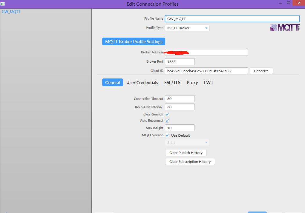 MQTT.fx客户端使用方法