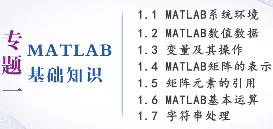 MATLAB基础