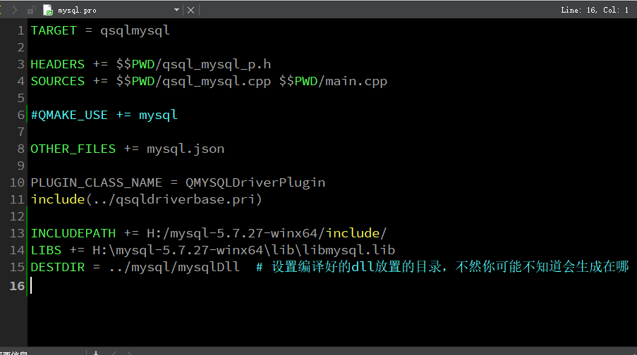 qt连接mysql报错：QSqlDatabase: QMYSQL driver not loaded  QSqlDatabase: available drivers: QSQLITE QODBC QODBC3 QPSQL QPSQL7