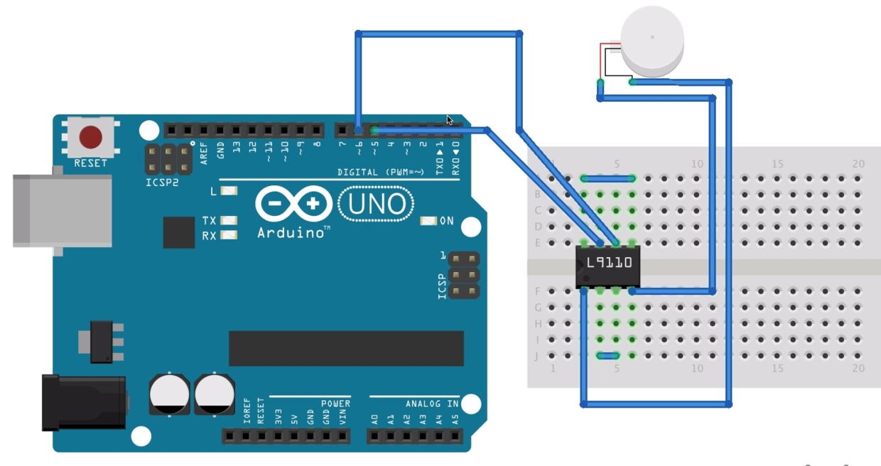 Arduino通过L9110进行电机控制