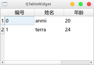 解决QTableWidget不显示数据的问题