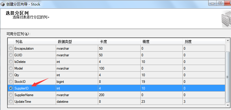 （3）SQL Server表分区