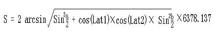 根据经纬度查询两点距离（sql）