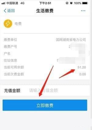 支付宝电费余额怎么查