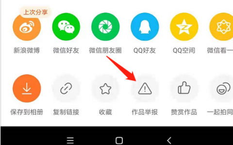 快手如何举报作品？分享！-[软件使用技术学习]
