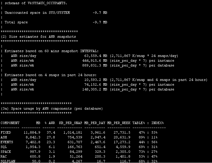 由Oracle 11g SYSAUX 和 SYSTEM 表空间回收引发的联想