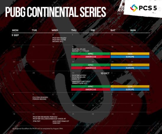 PCS5洲际赛盛大开赛!全球豪强齐聚一堂争夺PGC名额