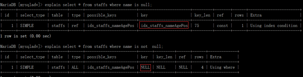 Mysql调优及索引锁机制学习