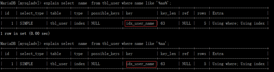 Mysql调优及索引锁机制学习