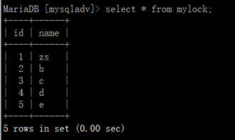 Mysql调优及索引锁机制学习