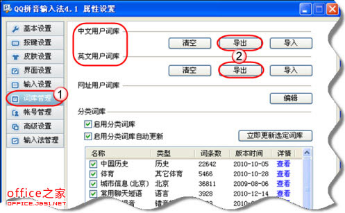 借助网络细胞词库及输入法常用词库来增强Word校对功能