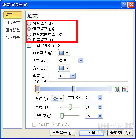 PPT如何设置背景图片即添加背景修改背景让PPT更吸引人