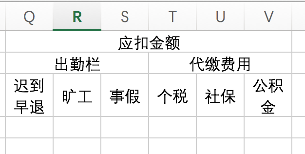 Excel2016怎么设计一款严谨的财务工资单?