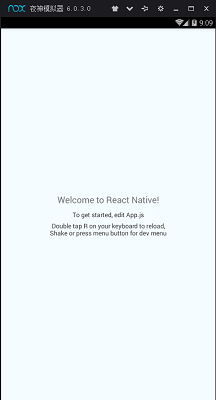 使用Win10+Android+夜神安卓模拟器,搭建ReactNative开发环境