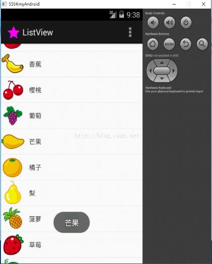 Android ListView实现图文列表显示