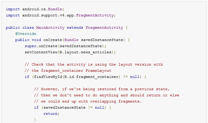 Android Fragment的使用方法(翻译)