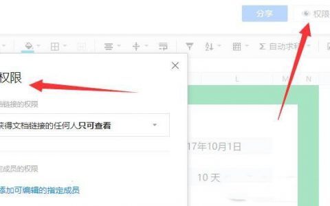 电脑版腾讯文档怎么设置文档权限分享！-[软件使用技术学习]