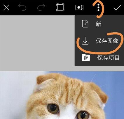 picsart安卓版怎么保存图片
