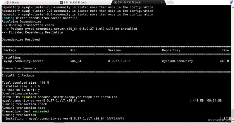 linux环境下安装mysql8.0过程介绍