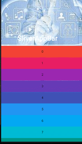 Flutter Sliver滚动组件的演示代码