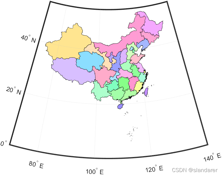 Matlab绘制中国地图超全教程详解