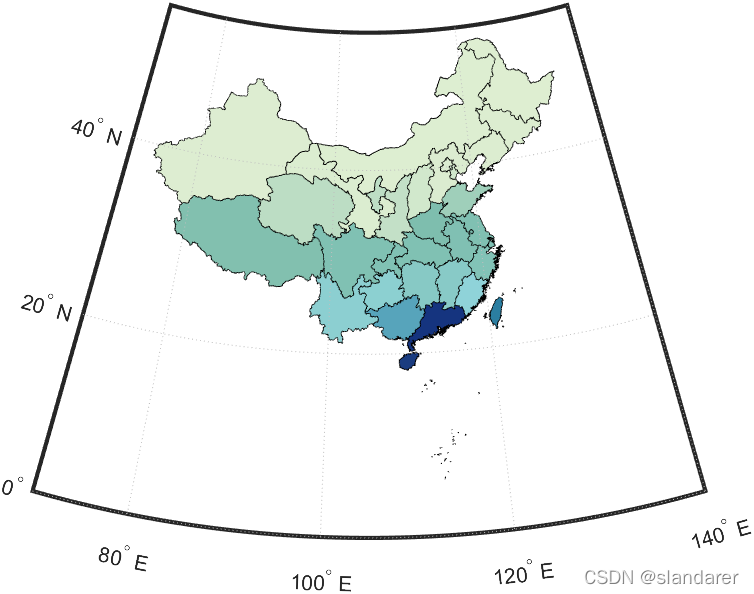 Matlab绘制中国地图超全教程详解