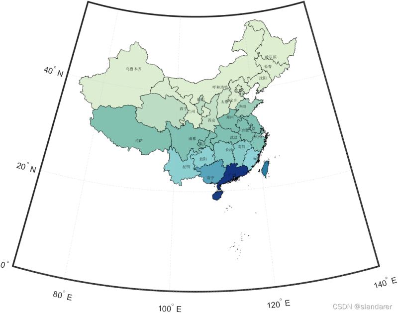 Matlab绘制中国地图超全教程详解