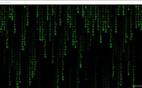 大蟒蛇python教程共享Python实现屏幕代码雨效果的示例代码